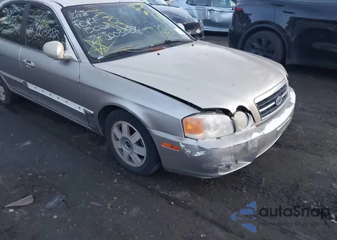 2004 Kia Optima Ex/Lx из США, поврежденный, VIN KNAGD126X45310124